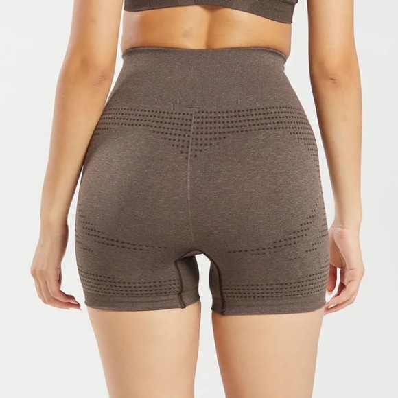 Vital Seamless 2.0 Shorts - Brown Marl - Picture 2 of 9